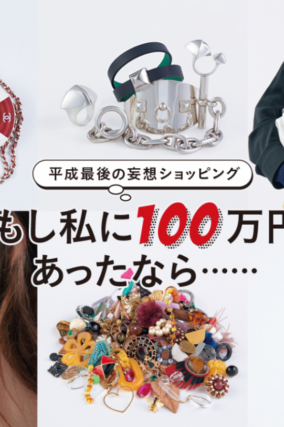 平成最後の妄想ショッピング。もし私に100万円あったなら……