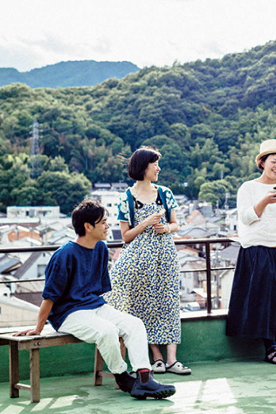 尾道の自然に癒やされ、集まる人々に刺激を受けながら暮らす日々