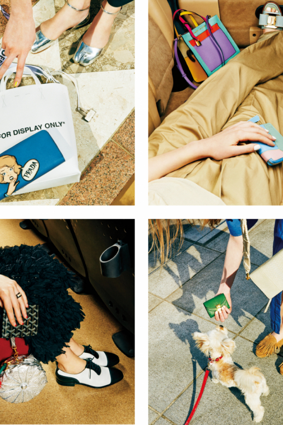 モードな3点セットとお出かけセルフィ