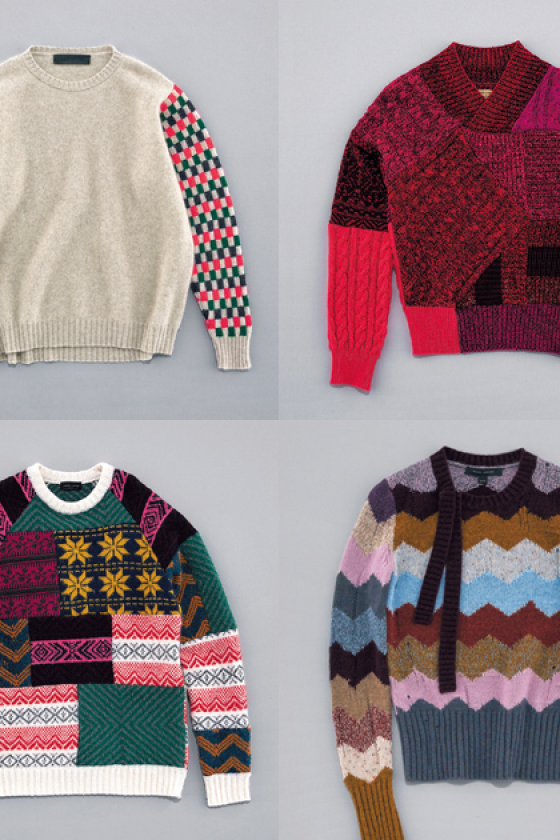 おしゃれ心に火をつける「ウォーミングアップ・ニット」