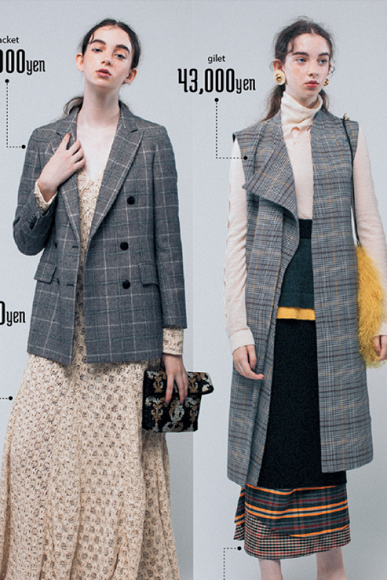 買える「チェック」のスタイルサンプル