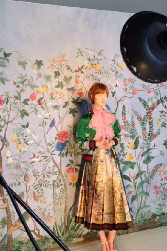 SPUR4月号Topics！今月号は「GUCCI Tian」の楽園プリントがいっぱい