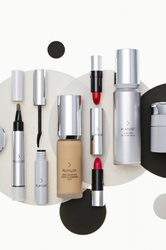 バックステージの発想を取り入れた、資生堂の新ブランド「プレイリスト」が登場