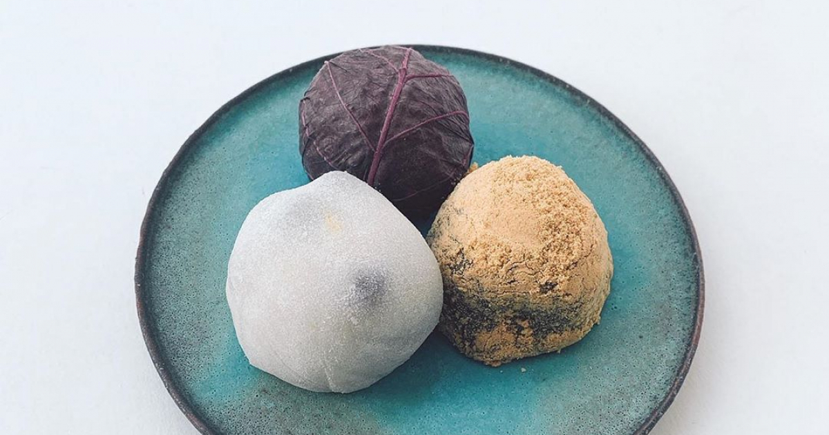 豆大福ページ 生クリーム大福詰合せ（苺・ブルーベリー・黒豆ほうじ茶・黒豆