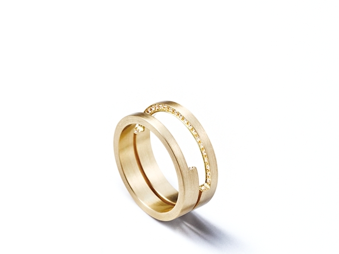 〈シハラ〉アッセンブルリング01(10号) Assemble Ring 01 - SHIHARA