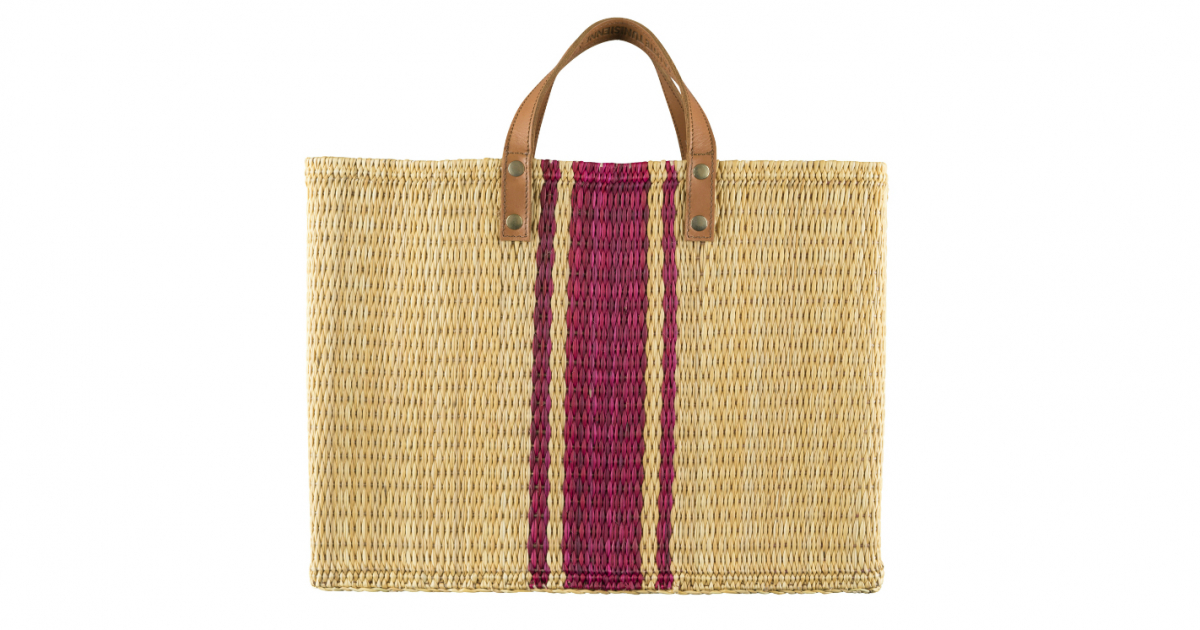 A.P.C. LA LISTE TUNISIENNE  かごバッグ コンテンポラリーなチュニジアンクラフト【A.P.C. LA LISTE