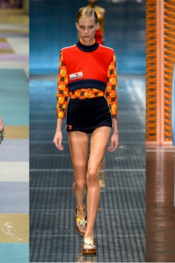 いま、旬な着こなしは「ショートトップスのレイヤード」