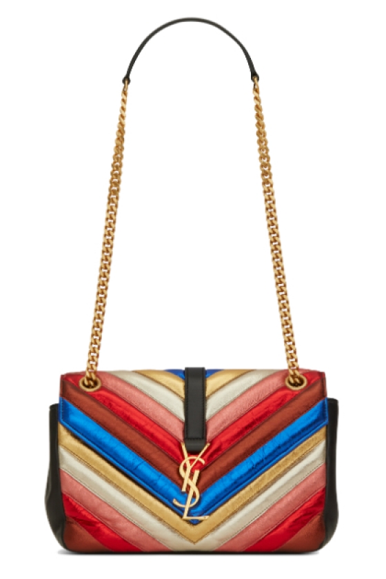 メタリックに輝くマルチカラー【SAINT LAURENT】