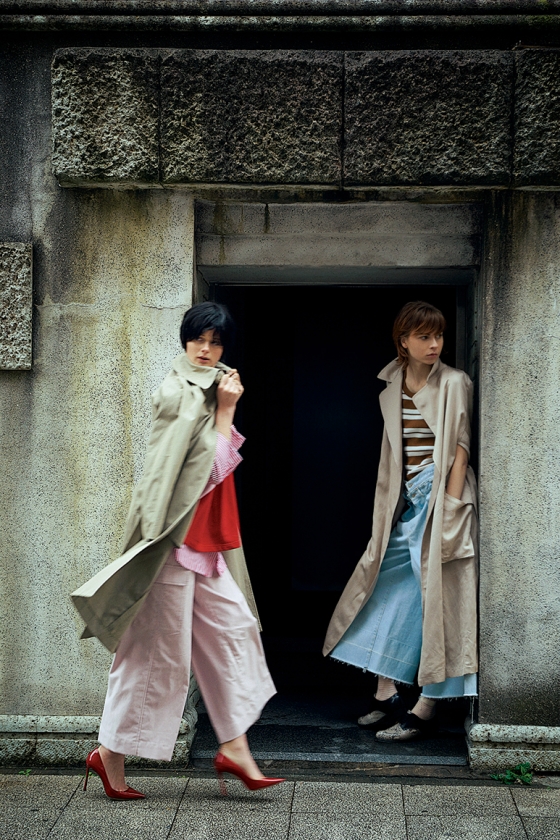 ミニマムなスティーブン アラン、マルチウェイで楽しむリトのトレンチコート