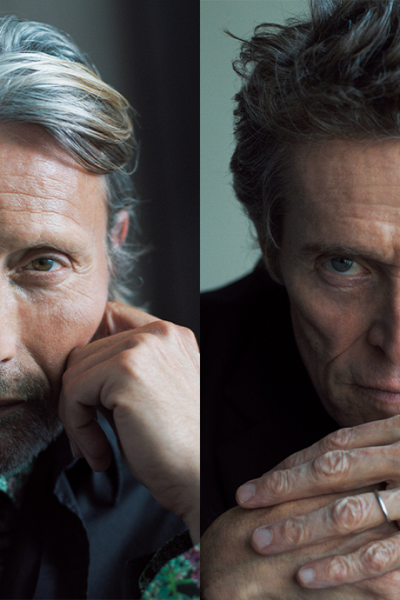 マッツ・ミケルセンとウィレム・デフォー、東京で30分。おっさんず♥シネマ