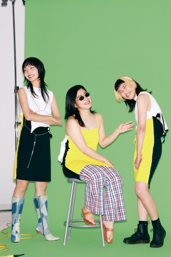 左：LISA TANI タニ リサさん（ライター／PR）&中：HAN ハンさん（フリーランス）&右：MOMO モモさん（会社員）