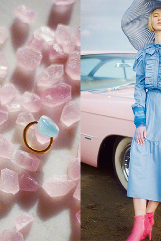 甘酸っぱくて、きゅっとなる。ピンクと水色の世界へ