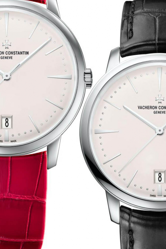 ヴァシュロン・コンスタンタンの名作時計にユニセックスサイズのホワイトゴールドが登場