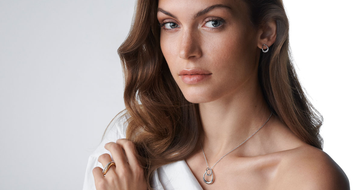 ☆美品☆GEORG JENSEN ジョージジェンセン オフスプリング ネックレス