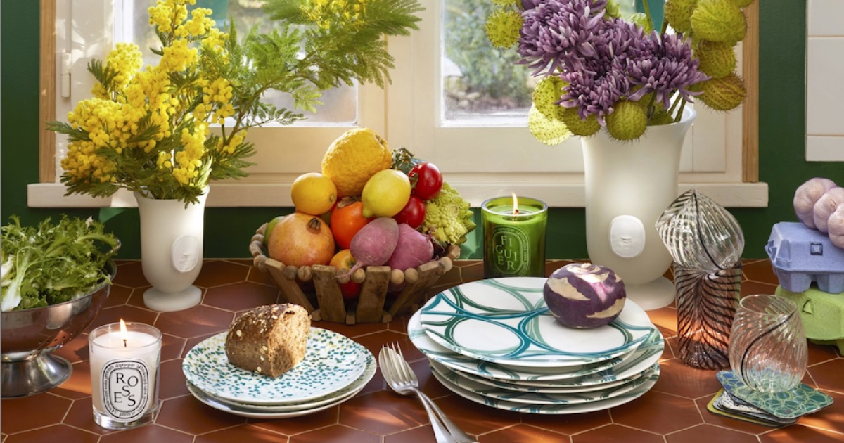 リモージュイタリー風花瓶