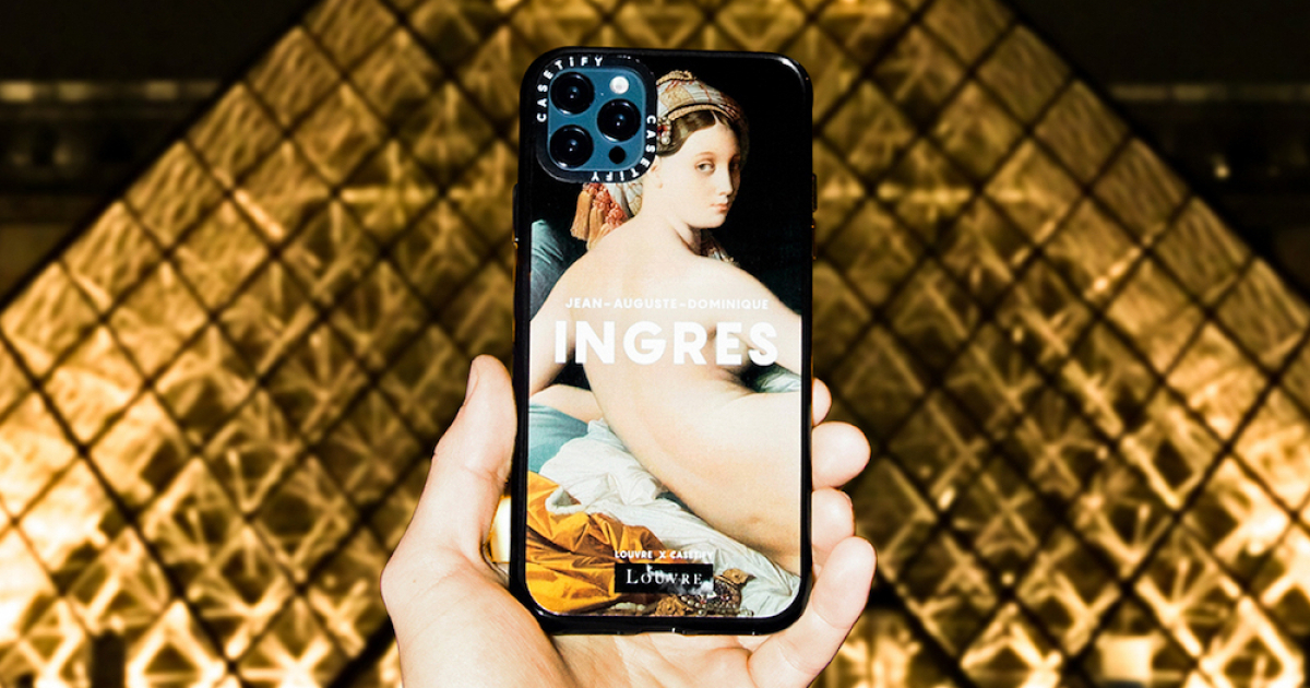 ルーヴル美術館の名作がいつも手元に！「LOUVRE x CASETiFY