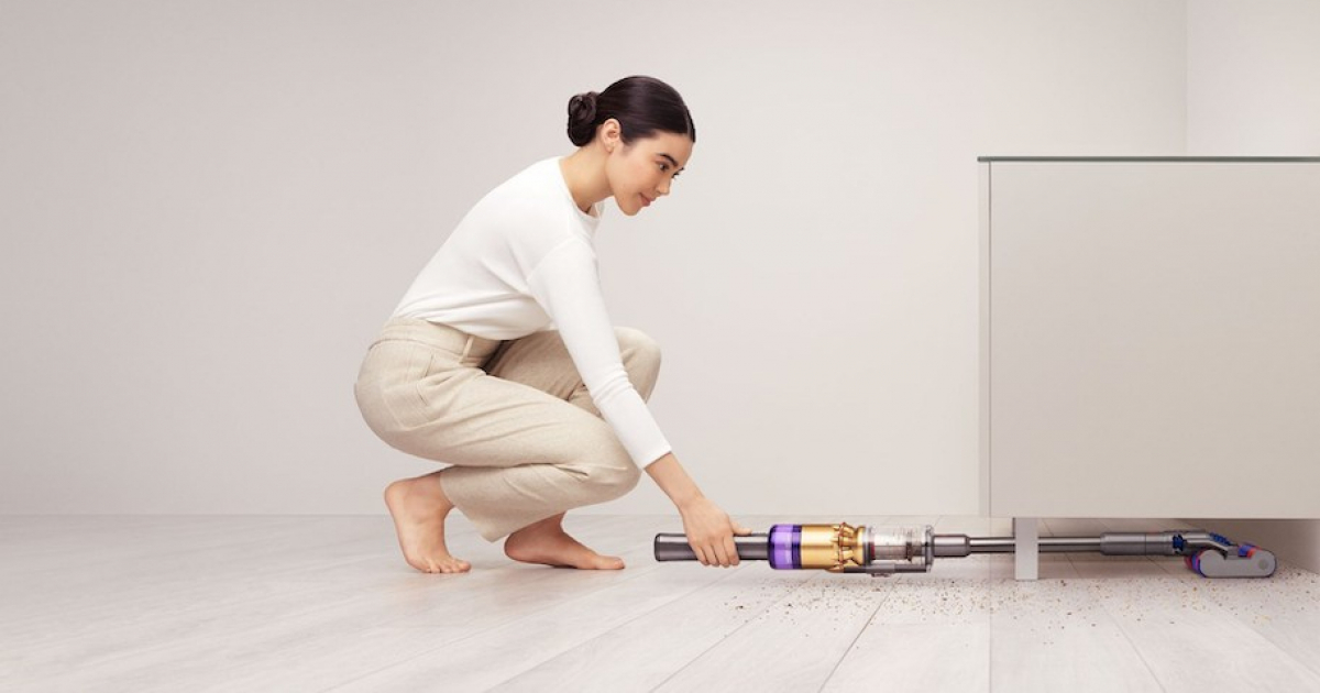 180°フラットに倒れ、家具の下まで軽やかに掃除。ダイソンから新作