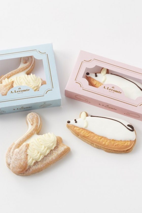 ルコントの子ねずみがキュートなクッキーに！ バレンタインやホワイトデーの限定コレクションも登場