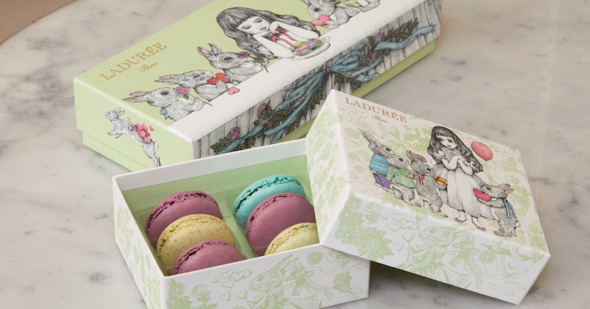 ラデュレとヒグチユウコのコラボレーションが再び！ 限定マカロン
