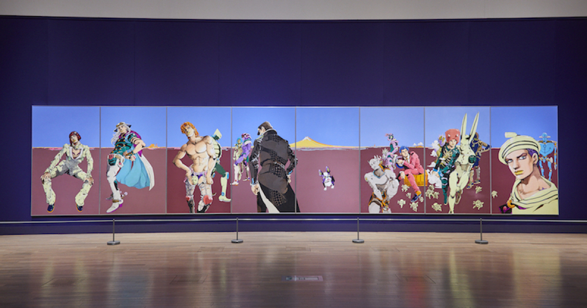 ジョジョの奇妙な冒険』の濃厚すぎる世界を体感！ 「荒木飛呂彦原画展