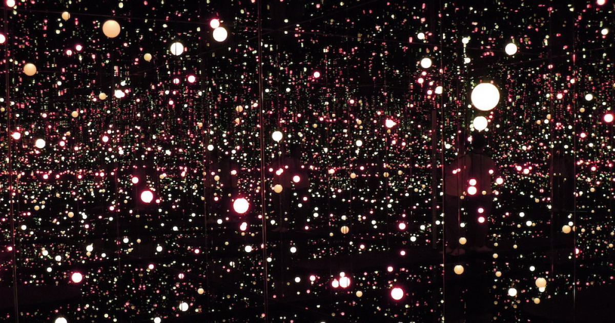 草間彌生 2001年限定500枚 銀座並木通りイヤーズプレート 草間彌生