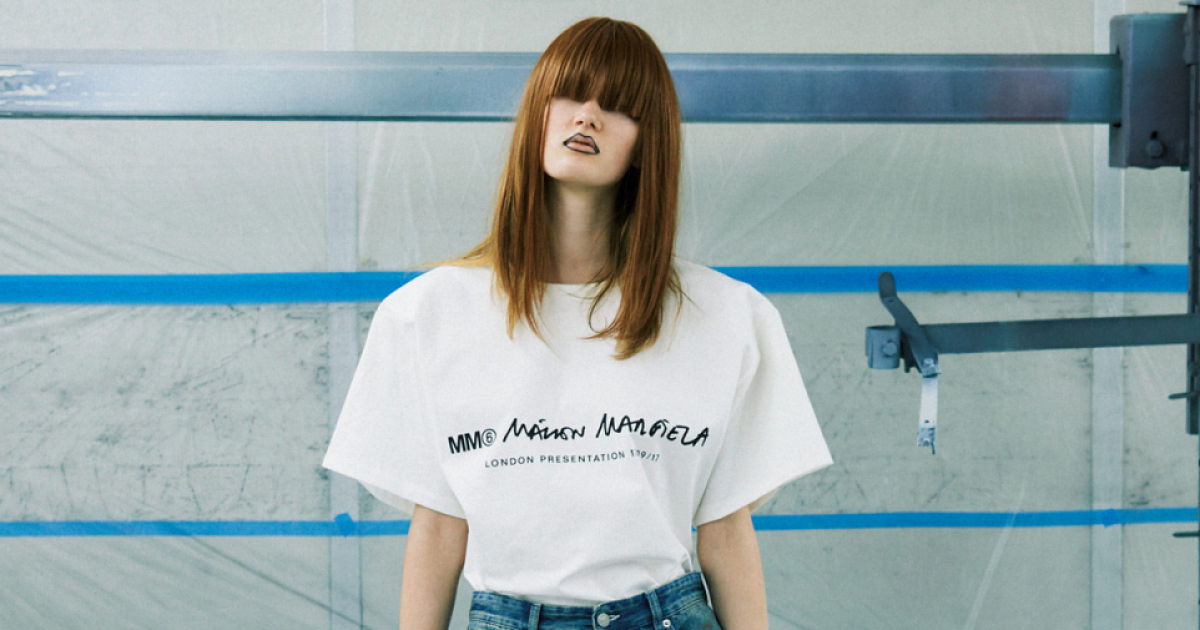 Tシャツとデニムをハイモードに着こなす - MM6 Maison Margiela
