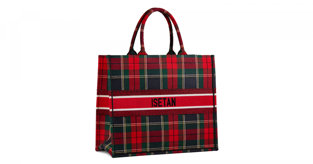 最終値下げ　Dior チェック柄　旅行バッグ ディオール日本限定ブルーのチェック柄「ブック トート」や