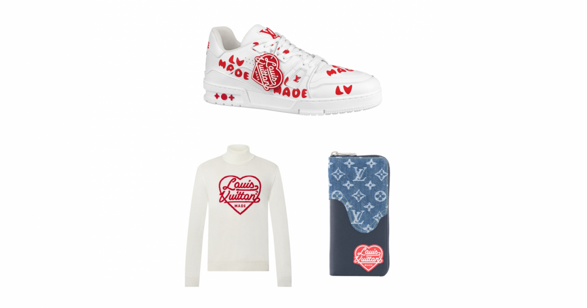 ハートモチーフが踊る！ NIGO®が手がける「ルイ・ヴィトン LV