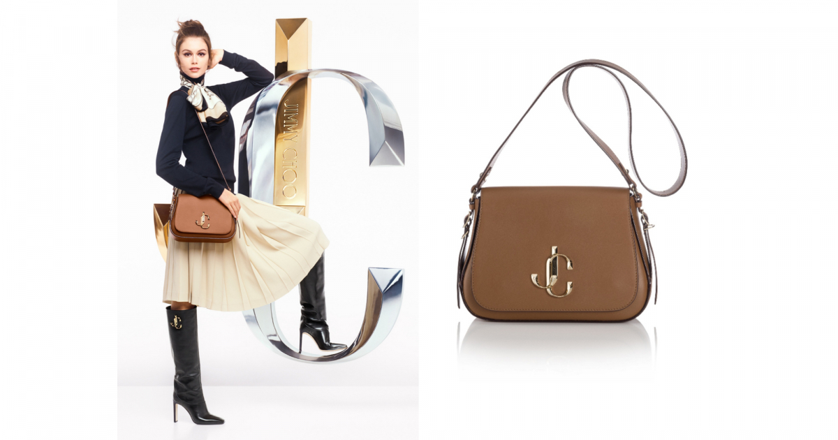 Jimmy★Choo(セールで選べる2色)軽くてお勧めJCロゴLAYATote 国内即発送】【送料無料】☆LAYLIN TOTE☆ JCロゴ柄ジャガード