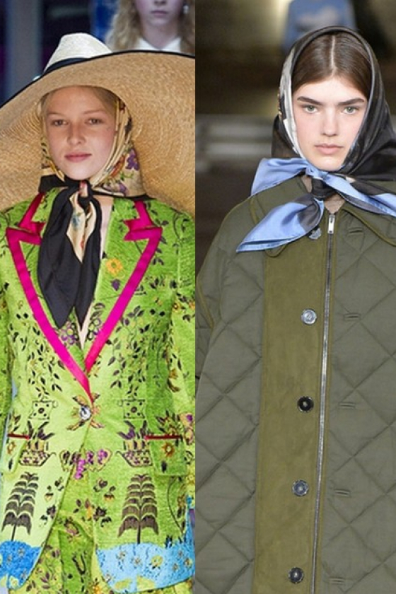 ヘッドスカーフにもしたい、主役級スカーフ決定版