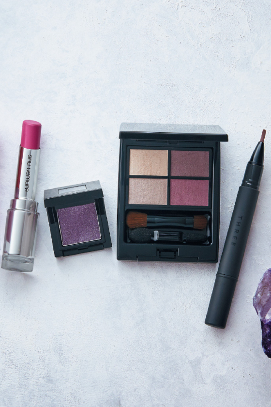 曖昧色でつくる、旬のニュアンス　モーヴに染まる秋