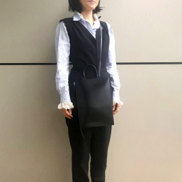 甘さを効かせたマニッシュスタイル<10月13日、編集N>