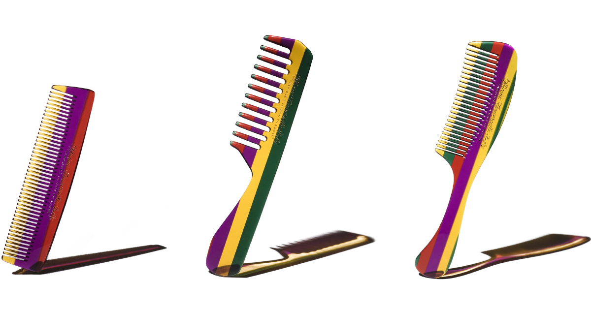 虹の櫛”を手にする幸せ。オフィシーヌ・ユニヴェルセル・ビュリーから