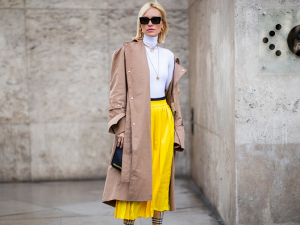 【薄手コート】これなら街でかぶらない⁉︎ 秋イチのスタイリング