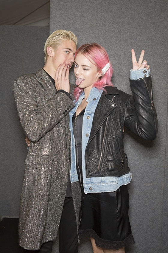 仲良し兄妹……？@Ermanno Scervino