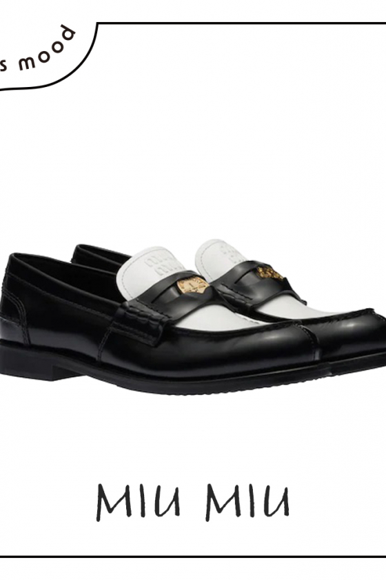 vol.16 ミュウミュウのローファー【昼下がりのごきげんワードローブ】