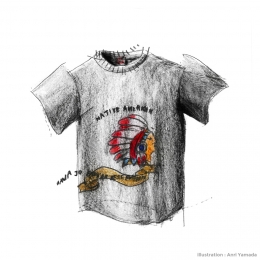 ネイティブアメリカンのTシャツ ― 誰かとおそろいの服 ―