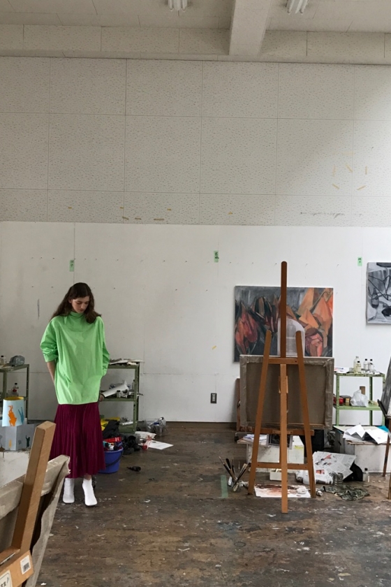 春の訪れと画家の物語