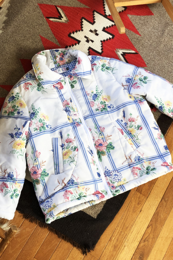 心をほこほこにする、パフジャケット